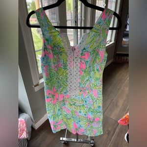 Lilly Pulitzer Dress. Coconut Jungle. Worn once Size 4